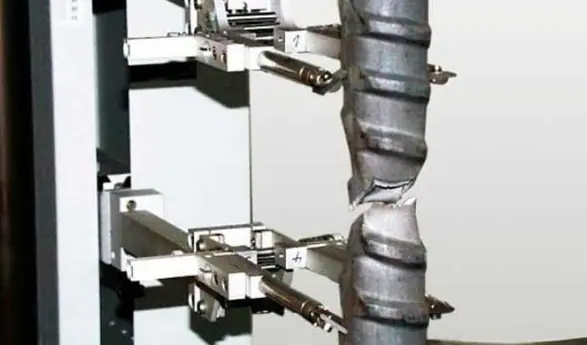 تست کشش میلگرد و ضوابط پذیرش